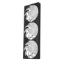 Kép 6/10 - DeepCool Számítógépház - CH780 (fekete, ablakos, 3x140mm A-RGB ventilllátor, E-ATX, 4xUSB3.0)