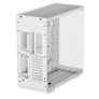 Kép 7/10 - DeepCool Számítógépház - CH780 WH (fehér, ablakos, 3x140mm A-RGB ventilllátor, E-ATX, 4xUSB3.0)