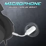 Kép 5/9 - Spirit of Gamer Fejhallgató - ELITE H40 White (MultiPlatform, RGB, 3.5mm Jack, mikrofon, hangerőszabályzó, nagy-párnás)