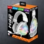 Kép 9/9 - Spirit of Gamer Fejhallgató - ELITE H40 White (MultiPlatform, RGB, 3.5mm Jack, mikrofon, hangerőszabályzó, nagy-párnás)