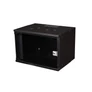 Kép 1/5 - Equip Fali Rackszekrény - EWM-07-5440-B (19", 7U, 540x400mm, lapra szerelt, fekete)