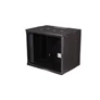 Kép 1/4 - Equip Fali Rackszekrény - EWM-09-5440-B (19", 9U, 540x400mm, lapra szerelt, fekete)