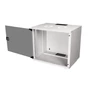 Kép 3/5 - Equip Fali Rackszekrény - EWM-09-5440-G (19", 9U, 540x400mm, lapra szerelt, szürke)