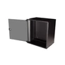 Kép 3/5 - Equip Fali Rackszekrény - EWM-12-5440-B (19", 12U, 540x400mm, lapra szerelt, fekete)