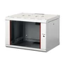 Kép 1/5 - Equip Fali Rackszekrény - EPM-07-6045-G-CBAA (19", 7U, 600x450mm, előre szerelt, szürke)