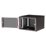 Kép 3/6 - Equip Fali Rackszekrény - EPM-07-6060-B-CBAA (19", 7U, 600x600mm, előre szerelt, fekete)