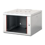 Kép 1/5 - Equip Fali Rackszekrény - EPM-07-6060-G-CBAA (19", 7U, 600x600mm, előre szerelt, szürke)