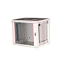 Kép 2/8 - Equip Fali Rackszekrény - EPM-09-6045-G-CBAA (19", 9U, 600x450mm, előre szerelt, szürke)