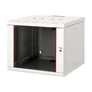 Kép 1/5 - Equip Fali Rackszekrény - EPM-09-6060-G-CBAA (19", 9U, 600x600mm, előre szerelt, szürke)
