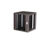 Kép 2/7 - Equip Fali Rackszekrény - EPM-12-6060-B-CBAA (19", 12U, 600x600mm, előre szerelt, fekete)