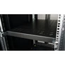 Kép 4/5 - Equip Rackszekrény kiegészítő - EZVS-19-1-10-B (Fix polc, 19", 1U, Mélység: 1000mm, fekete)