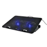 Kép 3/5 - Bluestork Notebook Hűtőpad 17"-ig - NB-COOLER-ONE (LED, 2xUSB-A)