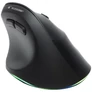 Kép 1/5 - Bluestork Vezeték nélküli Egér - M-WL-ERGO-LUMI (Ergonomic, Rechargeable, 2400 DPI, 6 gomb, optikai, fekete)