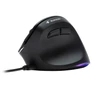 Kép 2/5 - Bluestork Vezeték nélküli Egér - M-WL-ERGO-LUMI (Ergonomic, Rechargeable, 2400 DPI, 6 gomb, optikai, fekete)
