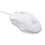 Kép 2/7 - The G-Lab Gamer Egér - KULT HELIUM W (3200 DPI, 6 gomb, makro, 1,8m kábel, RGB LED, fehér)