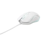 Kép 4/7 - The G-Lab Gamer Egér - KULT HELIUM W (3200 DPI, 6 gomb, makro, 1,8m kábel, RGB LED, fehér)