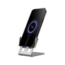 Kép 4/6 - Sandberg Telefon tartó/töltő - Wireless Charger Stand 15W Alu