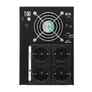 Kép 2/2 - Hikvision Szünetmentes 3000VA - DS-UPS3000/MA (4 Schuko, line-interaktív, USB, LCD, fekete)