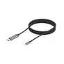 Kép 1/10 - Conceptronic Kábel - ABBY10G (USB-C to HDMI, 4K/60Hz, harisnyázott, fekete, 2m)