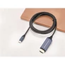 Kép 4/10 - Conceptronic Kábel - ABBY10G (USB-C to HDMI, 4K/60Hz, harisnyázott, fekete, 2m)