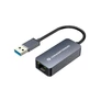 Kép 1/6 - Conceptronic Kábel - ABBY12G (USB-A to RJ-45, 2,5 Gbit, szürke)