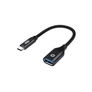 Kép 1/6 - Conceptronic Kábel - ABBY18B (USB-C to USB-A, 10 Gbps, fekete)