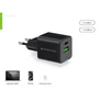 Kép 1/9 - Conceptronic telefon töltő adapter - ALTHEA15B (USB-C+USB-A, 20W, fekete)