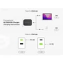 Kép 6/9 - Conceptronic telefon töltő adapter - ALTHEA15B (USB-C+USB-A, 20W, fekete)