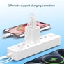 Kép 6/10 - Conceptronic telefon töltő adapter+kábel - ALTHEA16W (USB-C+USB-A, 33W, 3in1 töltő kábel, fehér)