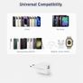 Kép 7/10 - Conceptronic telefon töltő adapter+kábel - ALTHEA16W (USB-C+USB-A, 33W, 3in1 töltő kábel, fehér)