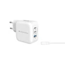 Kép 2/9 - Conceptronic telefon töltő adapter+kábel - ALTHEA17W (2xUSB-C+USB-A, 67W, USB-C töltő kábel, fehér)
