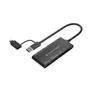Kép 1/5 - Conceptronic Kártyaolvasó - BIAN03B (7in1, 2xSD/TF/MicroSD/MMC/MS/M2/CF/XD, fekete)