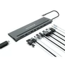 Kép 5/8 - Conceptronic Notebook Dokkoló - DONN17G (USB-C to HDMI/DP/USB-C PD/USB-C data/USB 3.0/USB 2.0/SD/TF/GbE/AUX)