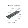 Kép 6/8 - Conceptronic Notebook Dokkoló - DONN17G (USB-C to HDMI/DP/USB-C PD/USB-C data/USB 3.0/USB 2.0/SD/TF/GbE/AUX)