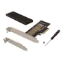 Kép 3/3 - Conceptronic Bővítőkártya - EMRICK05BS (PCIe x4 to M.2 NVMe, Heatsink)