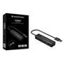 Kép 2/4 - Conceptronic USB Hub - HUBBIES06B (4 Port, USB3.0, fekete)