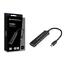 Kép 2/9 - Conceptronic USB Hub - HUBBIES12B (4 Port, USB-C to 2x USB-C+2x USB-A, fekete)