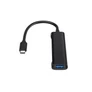 Kép 5/9 - Conceptronic USB Hub - HUBBIES12B (4 Port, USB-C to 2x USB-C+2x USB-A, fekete)