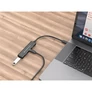 Kép 8/9 - Conceptronic USB Hub - HUBBIES12B (4 Port, USB-C to 2x USB-C+2x USB-A, fekete)