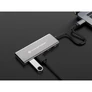 Kép 6/7 - Conceptronic USB Hub - HUBBIES15G (4 Port, USB-C to 2x USB-C+2x USB-A, szürke)