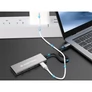Kép 5/7 - Conceptronic USB Hub - HUBBIES15G (4 Port, USB-C to 4x USB-C szürke)