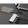 Kép 6/7 - Conceptronic USB Hub - HUBBIES15G (4 Port, USB-C to 4x USB-C szürke)