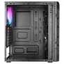 Kép 4/7 - Everest Számítógépház -  CREST V1 (fekete; üveg; ATX; alsó táp; 4x120mm RGB, 1xUSB3.0 + 2xUSB2.0)