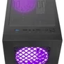Kép 5/7 - Rampage Számítógépház - PLAID V1 (fekete; üveg; ATX; alsó táp; 4x120mm RGB, 1xUSB3.0 + 2xUSB2.0)