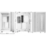 Kép 2/9 - Be Quiet! Számítógépház - LIGHT BASE 600 DX White (ATX, edzett üveg oldallap, fehér)