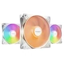 Kép 1/5 - Be Quiet! Cooler 12cm - LIGHT WINGS LX 120mm PWM high-speed White Triple-Pack (RGB, 2100rpm, 30,9dB, fehér)