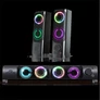 Kép 1/10 - Advance Hangszóró - SOUNDPHONICS RGB 6W RMS (2.0, 3,5mm Jack, RGB, fekete)