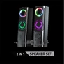 Kép 4/10 - Advance Hangszóró - SOUNDPHONICS RGB 6W RMS (2.0, 3,5mm Jack, RGB, fekete)