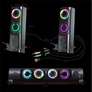 Kép 10/10 - Advance Hangszóró - SOUNDPHONICS RGB 6W RMS (2.0, 3,5mm Jack, RGB, fekete)