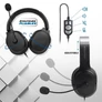 Kép 5/9 - Advance Fejhallgató - SMARTPHONICS 550 (USB, 1,9m kábel, fekete)